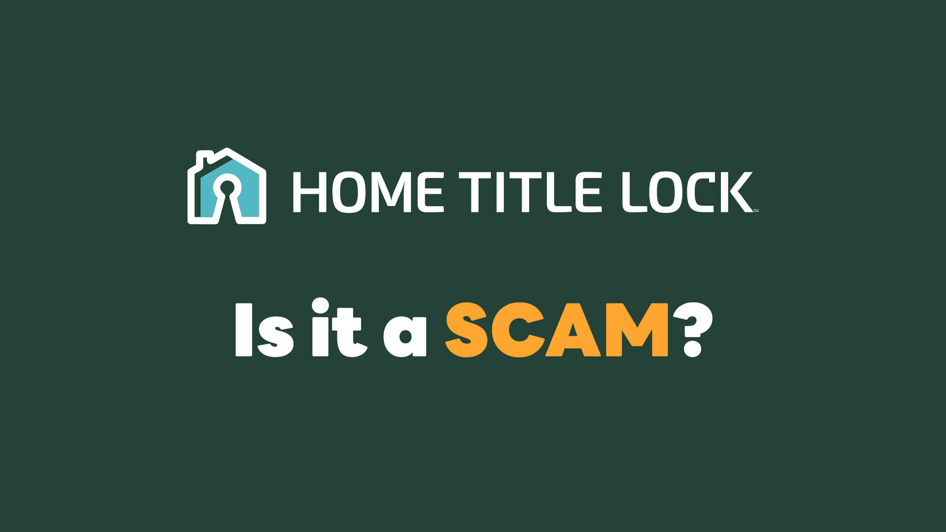 Home Title Lock scam investigation analysis and warning signs